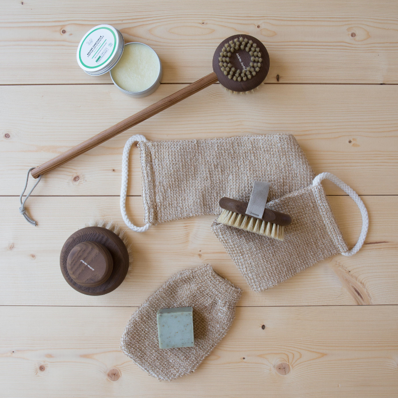 Jute Exfoliating Scrub Strip