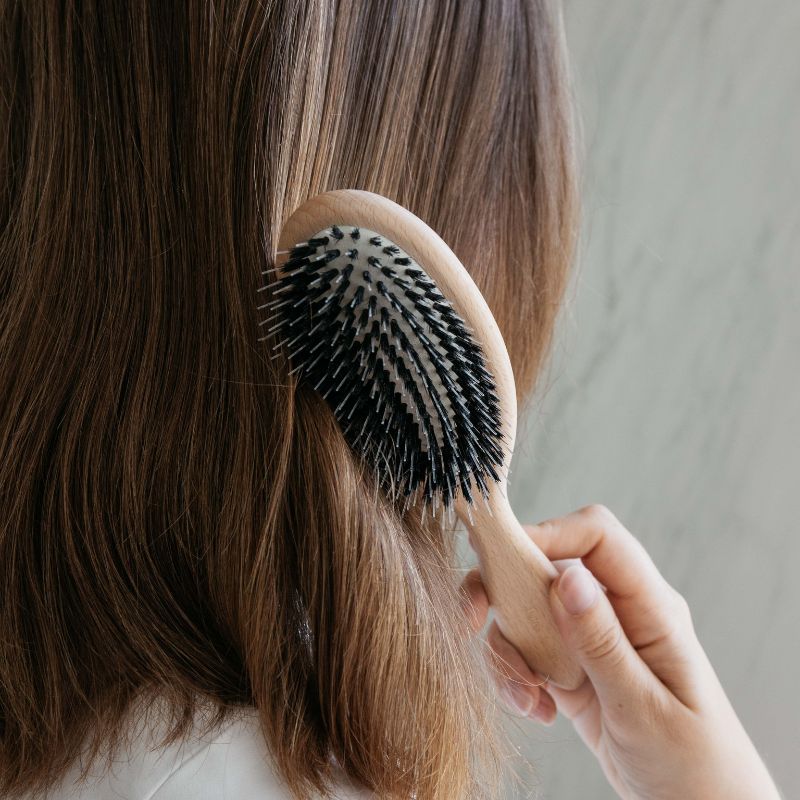 Brosse à cheveux démêlante - poils de sanglier