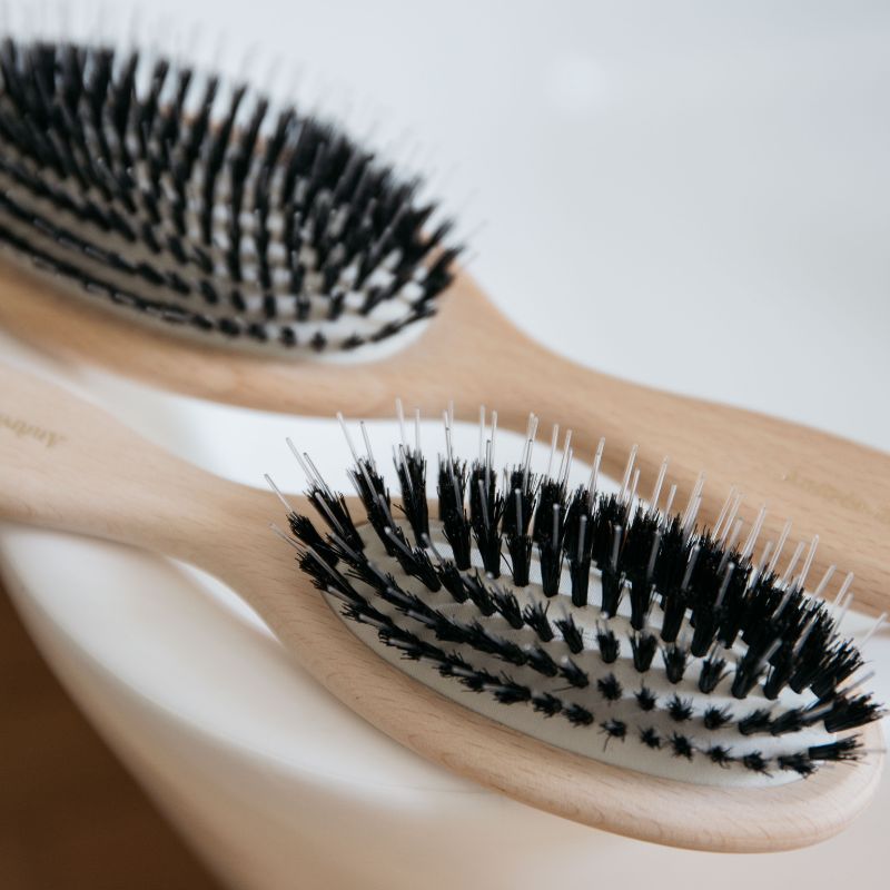 Brosse à cheveux démêlante - poils de sanglier