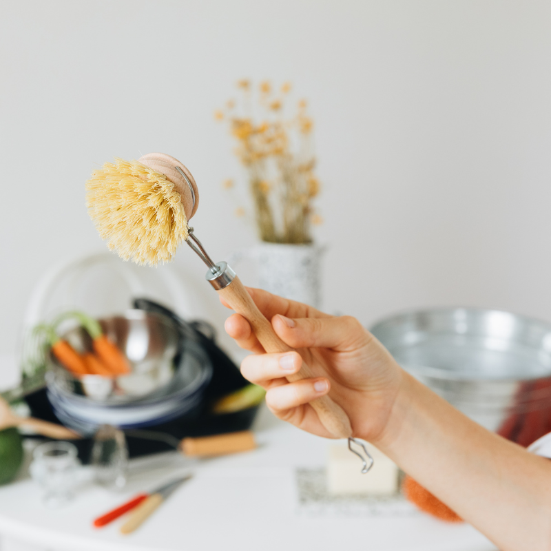 Brosse à vaisselle à tête remplaçable