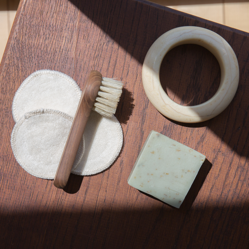 Brosse visage exfoliante