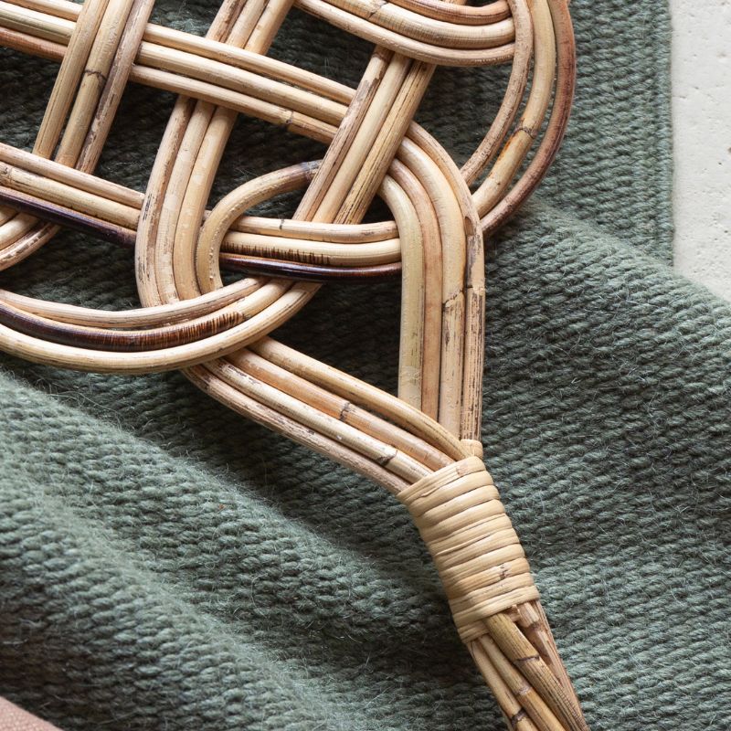 Batteur à tapis en osier