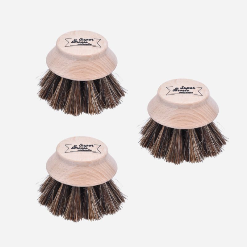 Tête de rechange souple "SUPER brosse vaisselle"