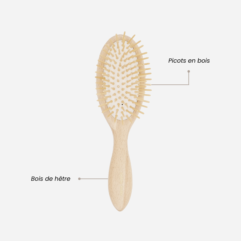 Detangling hairbrush