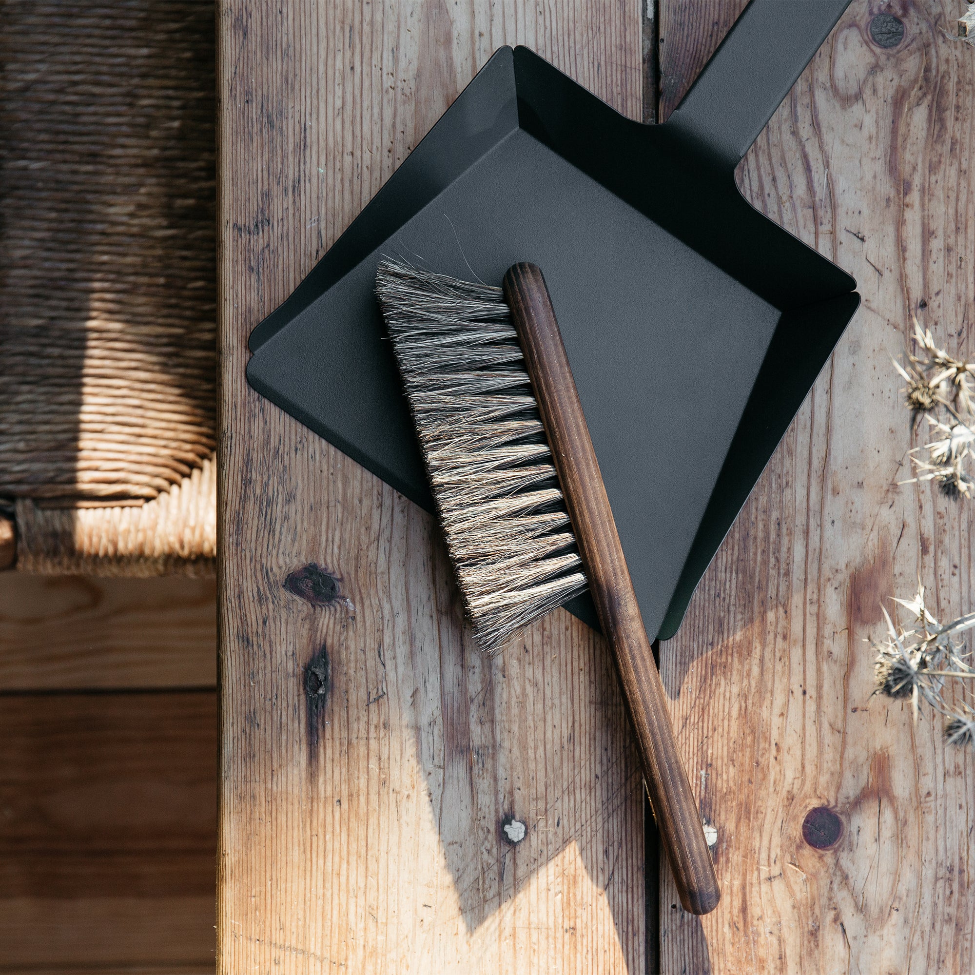 Craft ashwood hand brush & dustpan set