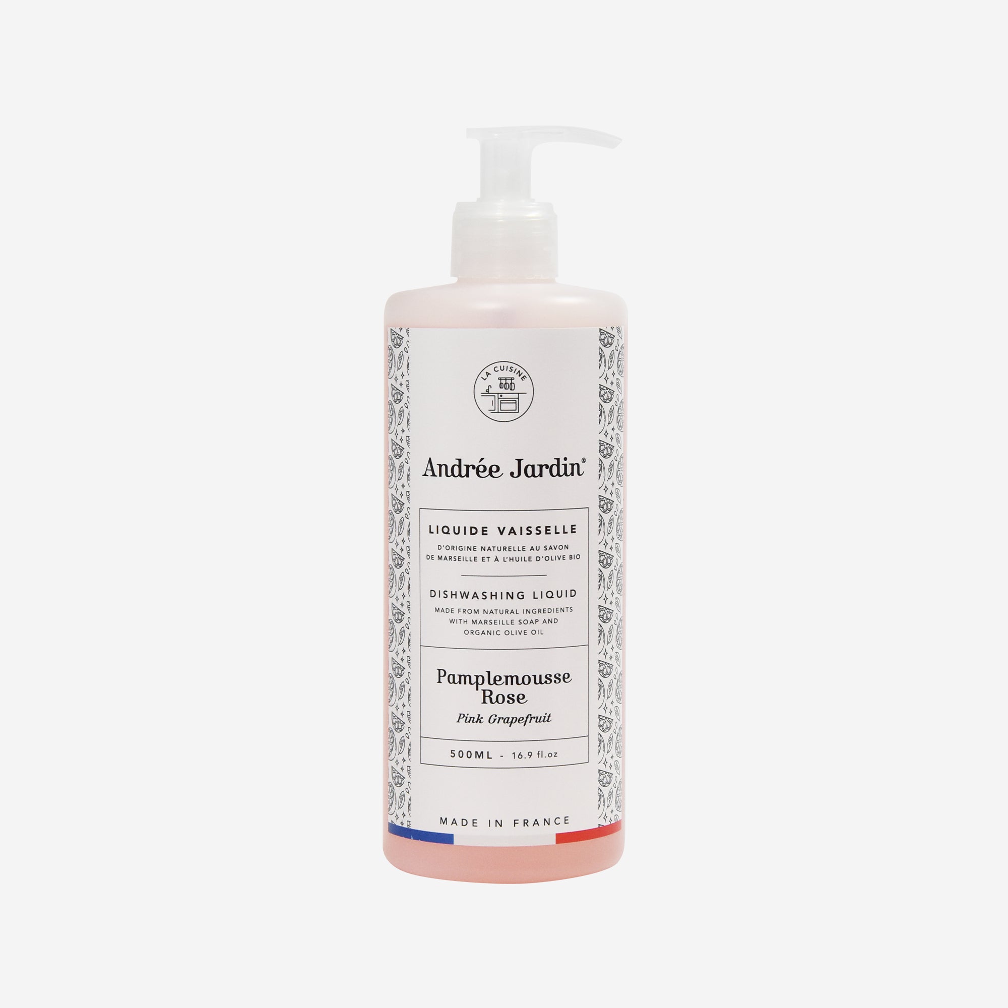 Liquide vaisselle naturel 500 ml | Andrée Jardin
