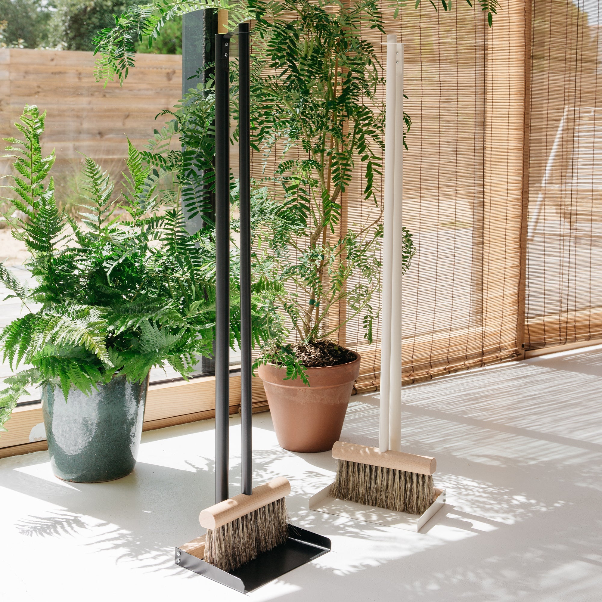 Pelle et balayette long manche 90cm Clynk Nature | Andrée Jardin