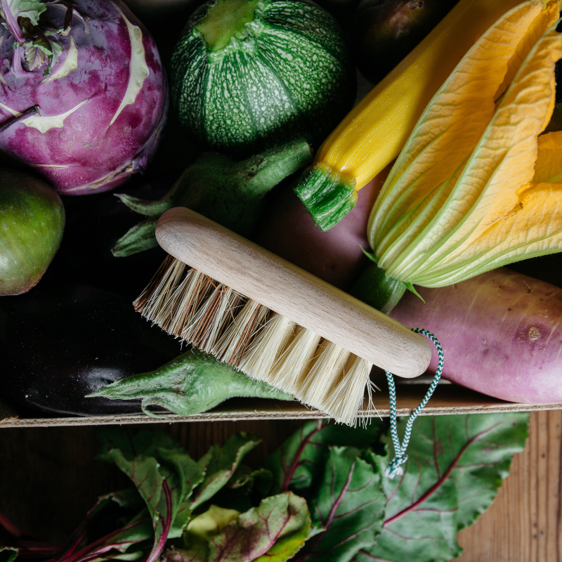 Brosse à légumes 2 duretés