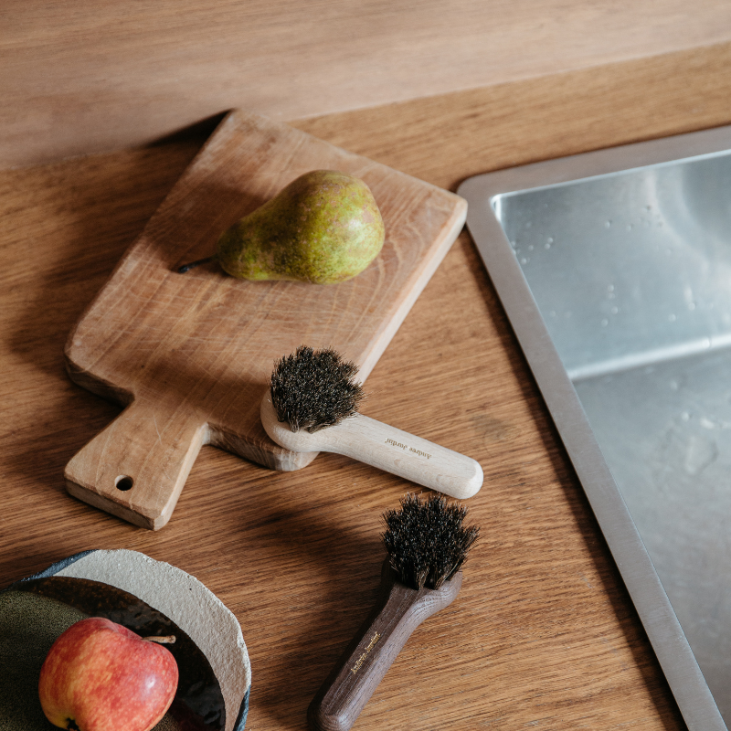 Brosse champignons et fruits - Frêne