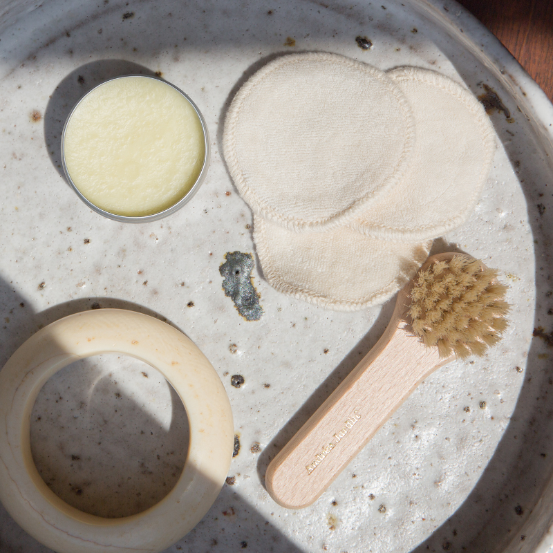 Brosse visage exfoliante