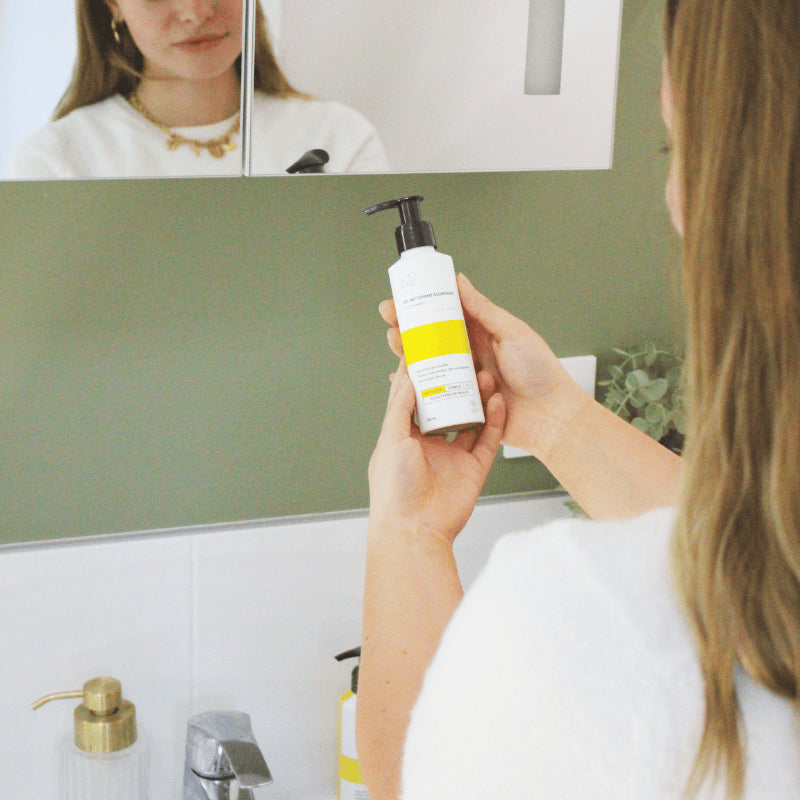 Gel nettoyant illuminant