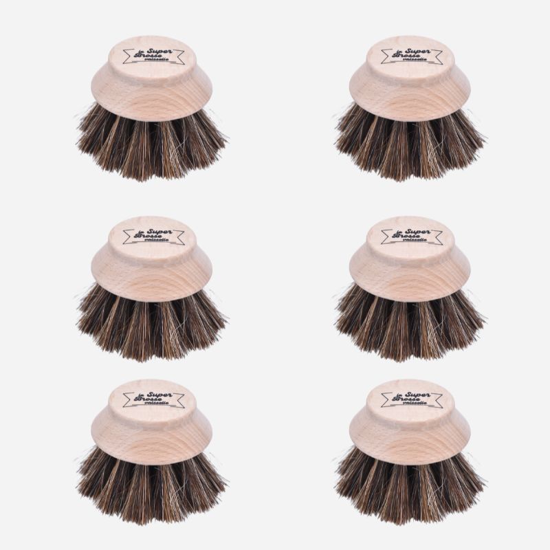 Tête de rechange souple "SUPER brosse vaisselle"